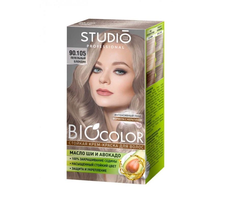 Краска д/волос Biocolor 90.105 Пепельный блондин