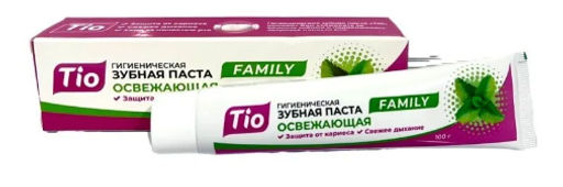 Зубн.паста TIO Family 100мл, Освежающая