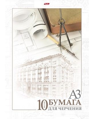 Папка д/черч. А3 10л. Hatber Архитектура 190г.
