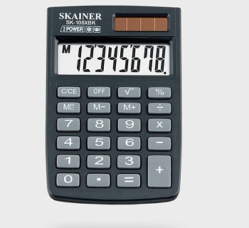 Калькулятор 8разр. Skainer карманный