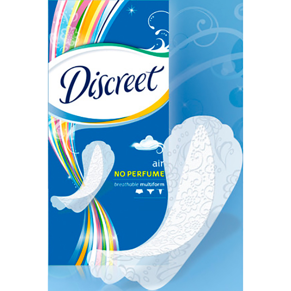 Прокладки DISCREET ежедн. 52шт. Air Multiform Trio