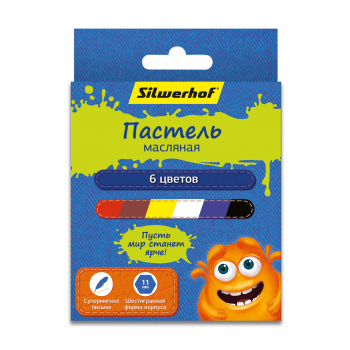 Пастель Silwerhof Джинсовая коллекци 6цв. Масляная