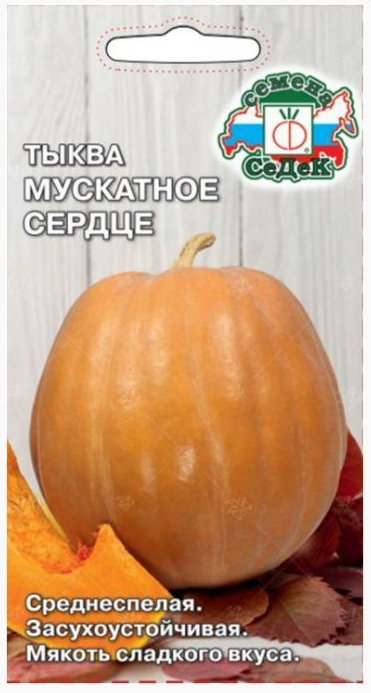 Семена тыква Мускатное Сердце (мускатная) Седек (уп.10)