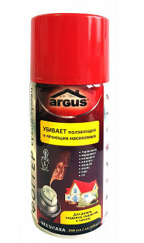 Дихлофос-репеллент Argus 150мл. Фоггер От насекомых*** (12)