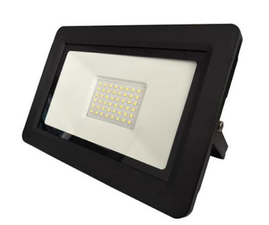 Прожектор св/д HOROZ 50W(5650lm) 6400K 195*140*30 IP65 ASLAN-50/PARS-50