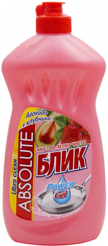 ЖМС Absolute BLIK 500мл. Авокадо и клубника