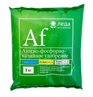 Удобрение Леда 1кг. Азотно-фосфорно-калийное (20)