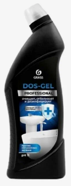 Ср-во Grass 750мл. Dos Gel Prof pH11l Дезинфицирующий чистящий (12)