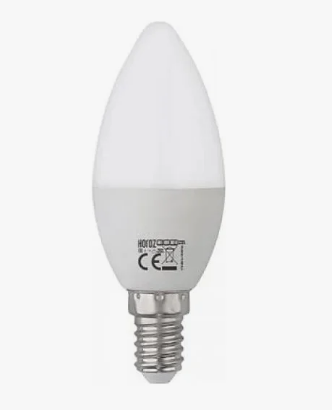 Лампа светодиодная HOROZ C37 E14 10W(1000lm) 4200K ULTRA-10