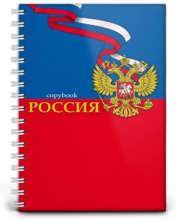 Зап. книга А4 100л. ПрофПресс на гребне