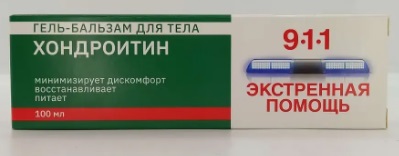 Гель 911 Ходроитин 100мл. д/суставов бальзам