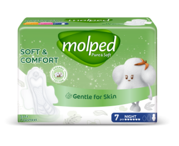Прокладки Molped pure&soft найт 7шт. (18)