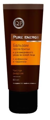 Бальзам п/бритья Pure energy 80мл. д/ежеднев. ухода