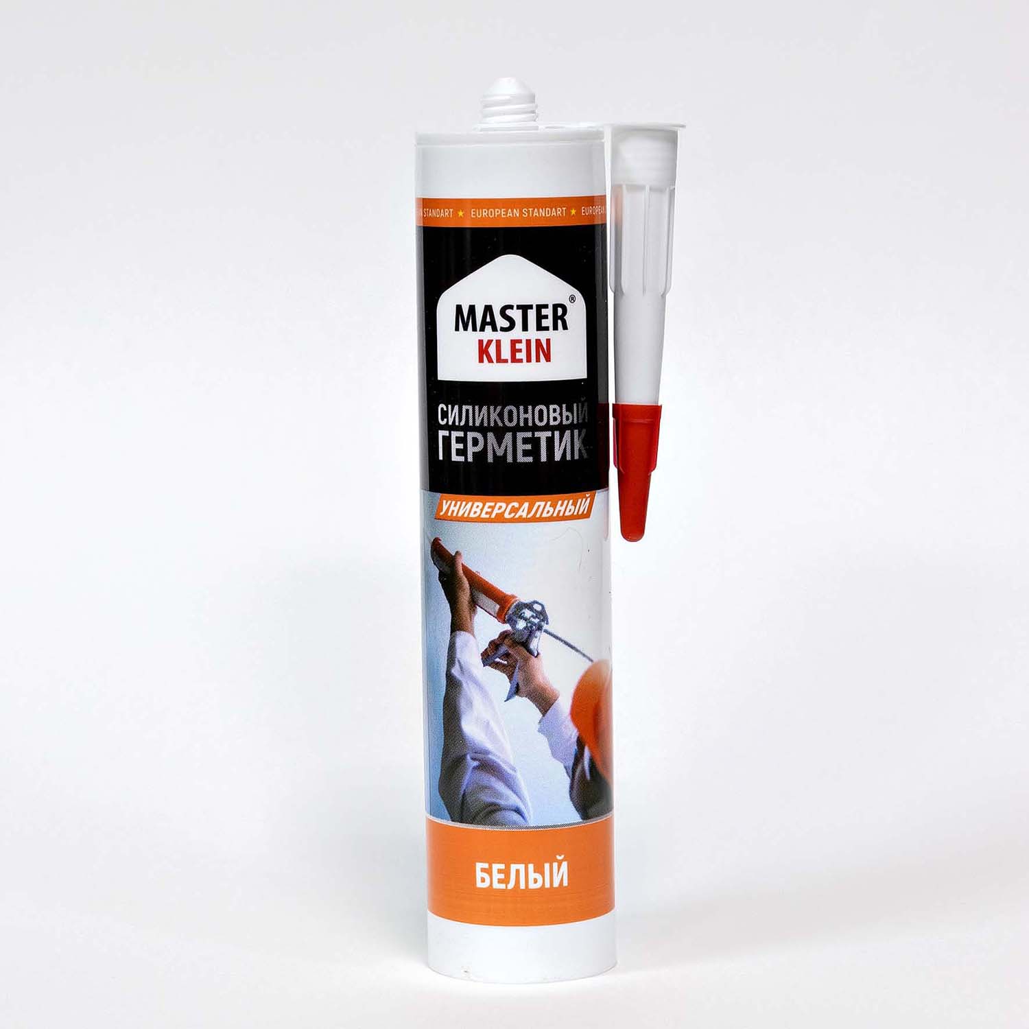 Герметик силиконовый Master Klein 280мл. универсальный белый