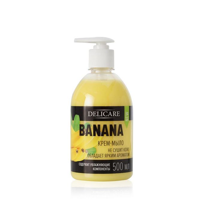 Мыло жидк. DELICARE 500мл. Body fresh Банан