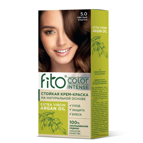 Краска д/волос FITOcolor intense 5.0 Светлый каштан (17)