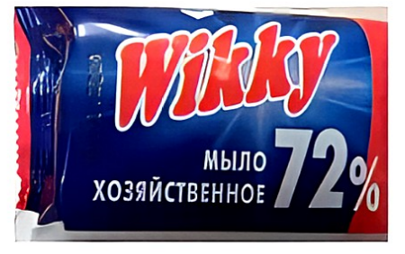 Мыло Хозяйственное 200гр. 72% Wikky (60)
