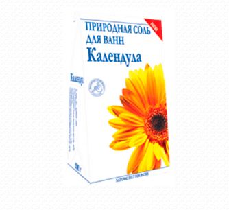 Соль для ванн  500г. Календула