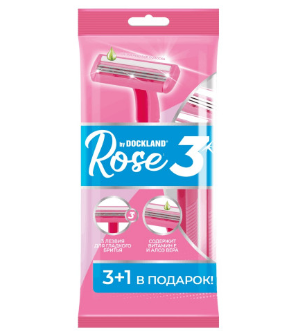Станки DOCKLAND Roze 3 жен. однор. 4шт. (12)