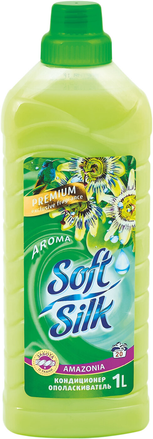 Конд. для белья Soft Silk PREMIUM 1л. Amazonia