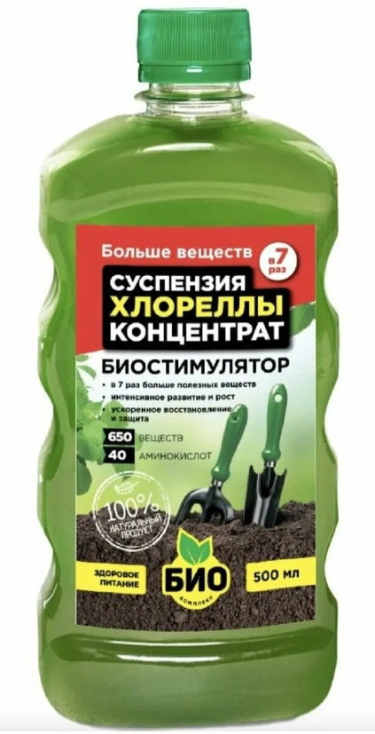 Удобрение БИО-комплекс 500мл. Суспензия Хлореллы