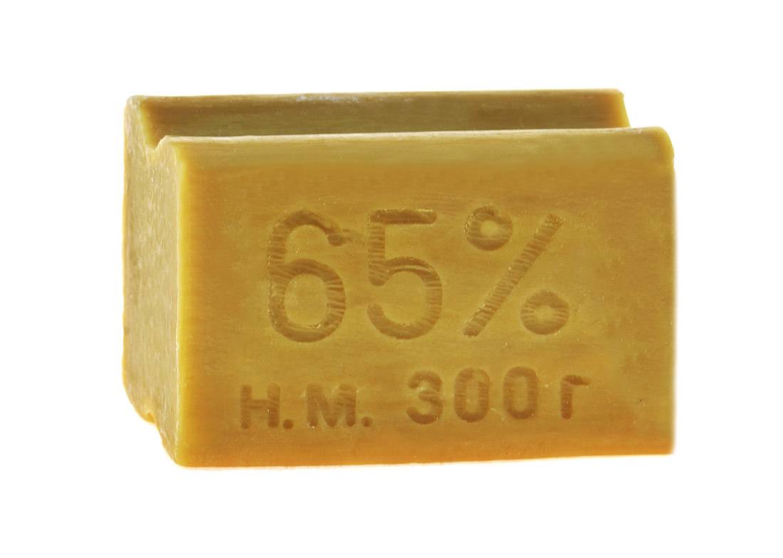 Мыло Хозяйственное 300гр. 65% НМЖК (уп.5) (40) без уп.