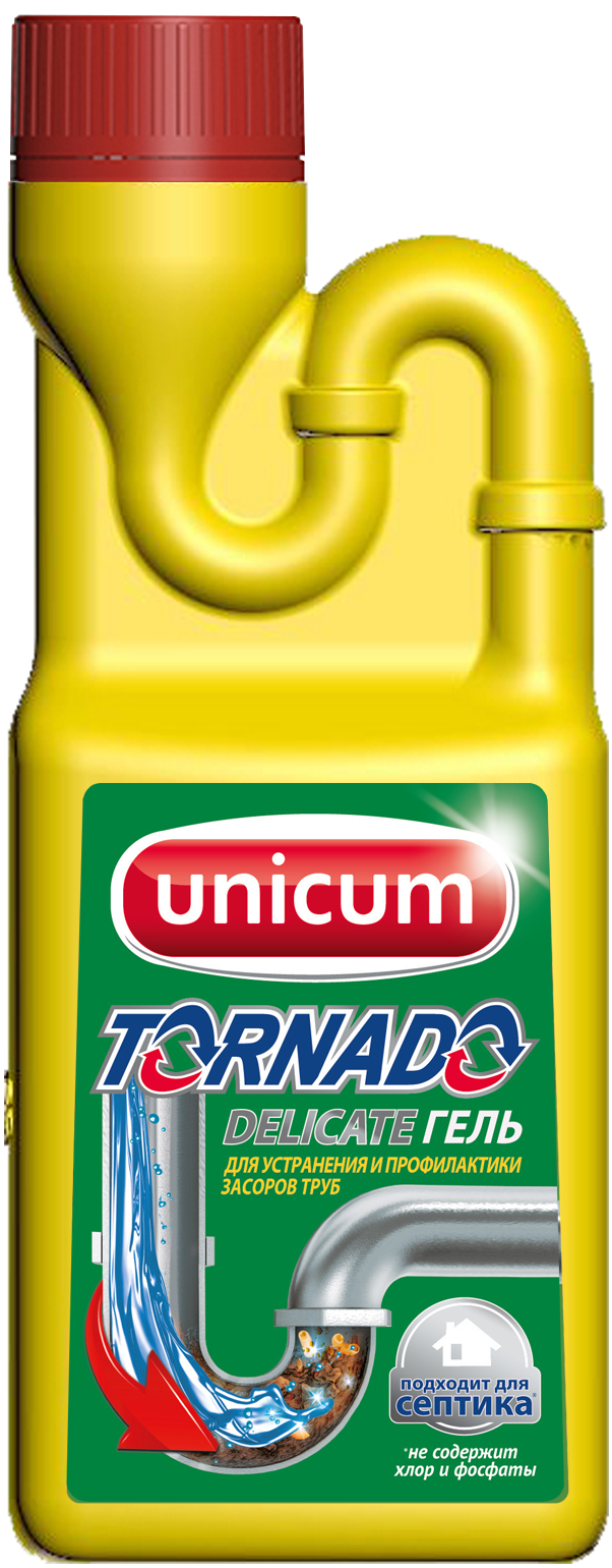 Ср-во UNICUM 500мл Тонадо д/труб
