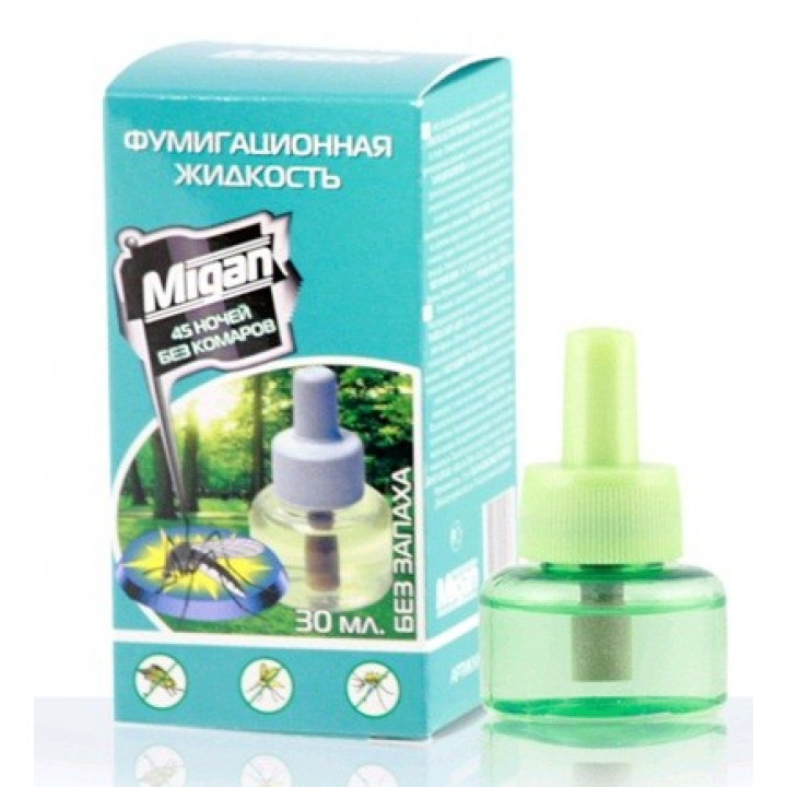 Жидкость от комаров Migan 45 ночей 30мл. (48)