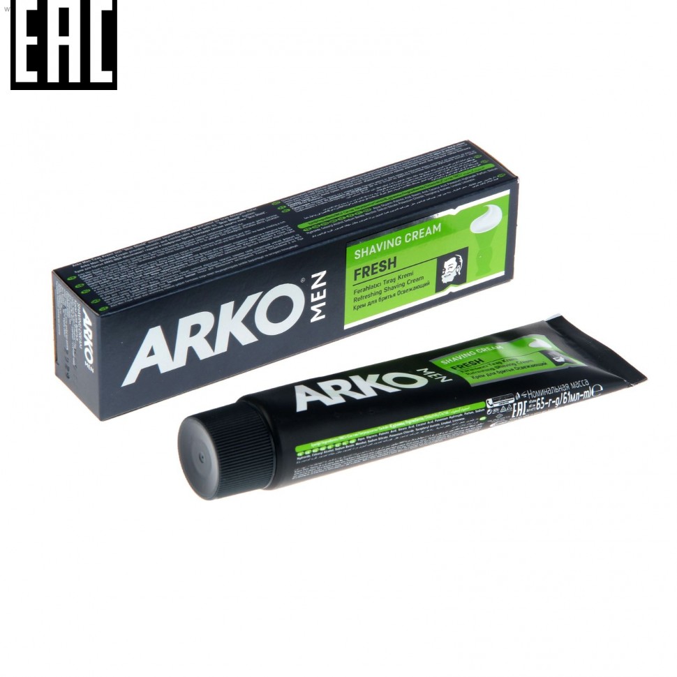 Крем д/бритья АРКО 65гр. Фреш