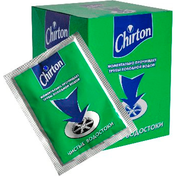 Ср-во Chirton 60г. Для прочистки труб холодной водой (48)