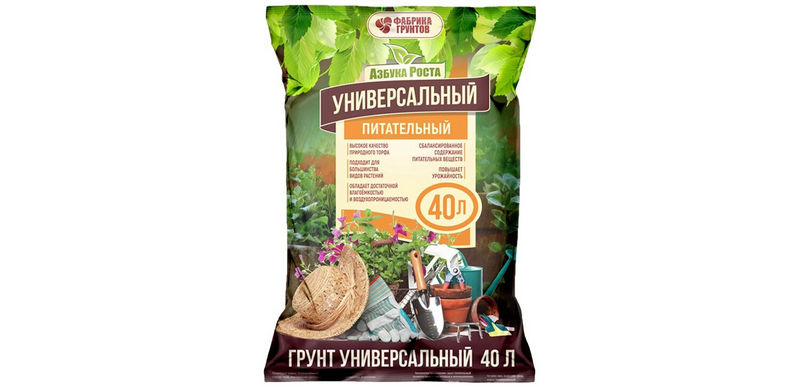 Грунт Азбука роста 40л. Универсальный