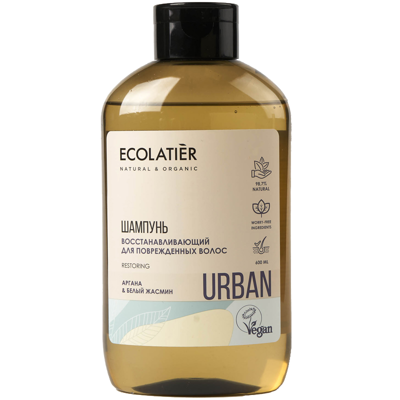Шампунь Ecolatier URBAN 600мл. Питательный Авокадо и мальва