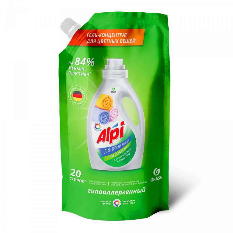 Стир.гель Grass 1л. Alpi color gel дой пак