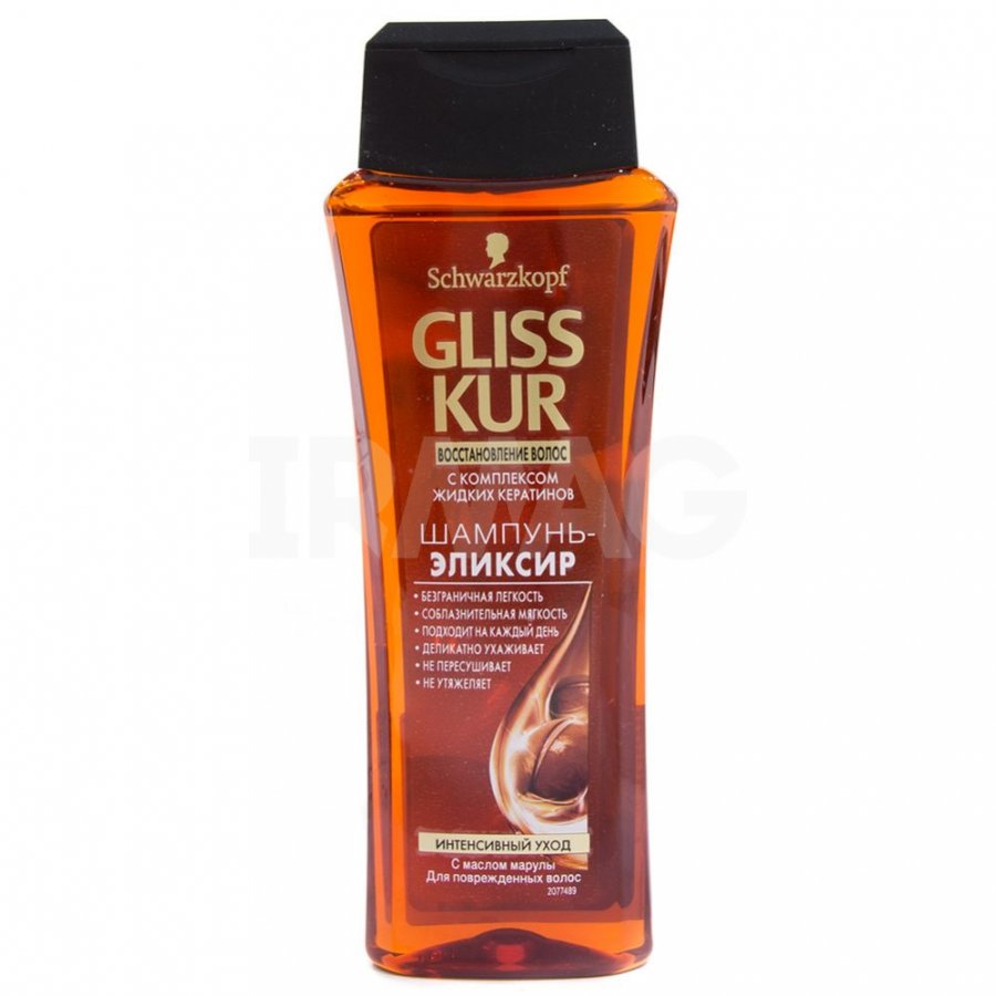 Шампунь Gliss Kur 250мл. С маслом мариулы