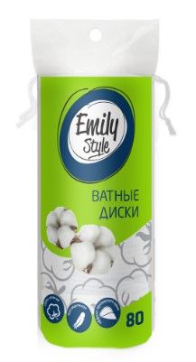 Ватные диски Emily Style 80шт (35)