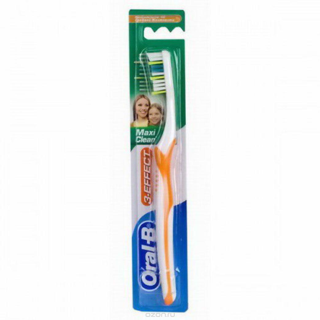 Зубная щетка ОралБи 3-Effect Maxi Clean 40средняя  1шт.