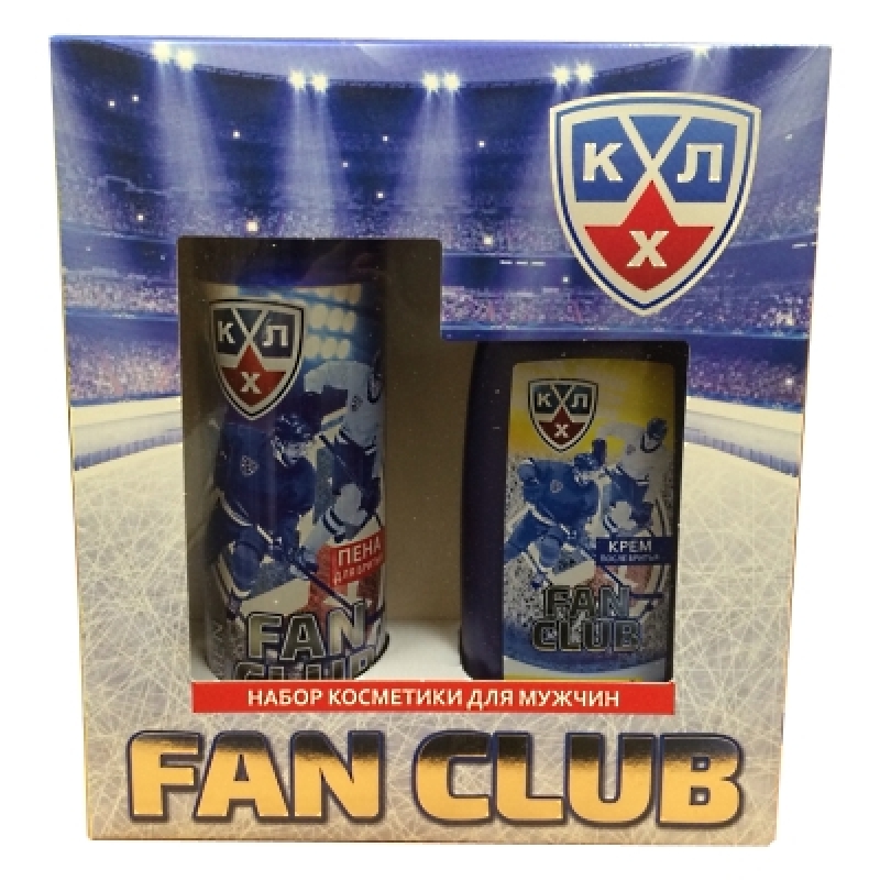ПН/МУЖ. Вилсен КХЛ Fan Club ОДИН на ОДИН (Гель п/бр 150 мл + Крем д/бр 150 мл)