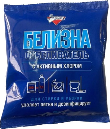 Ср-во Золушка 115г. отбеливатель Белизна с хлором (30)