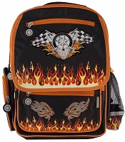 Рюкзак, школьный, AUTO FIRE, 38х27.5х16см