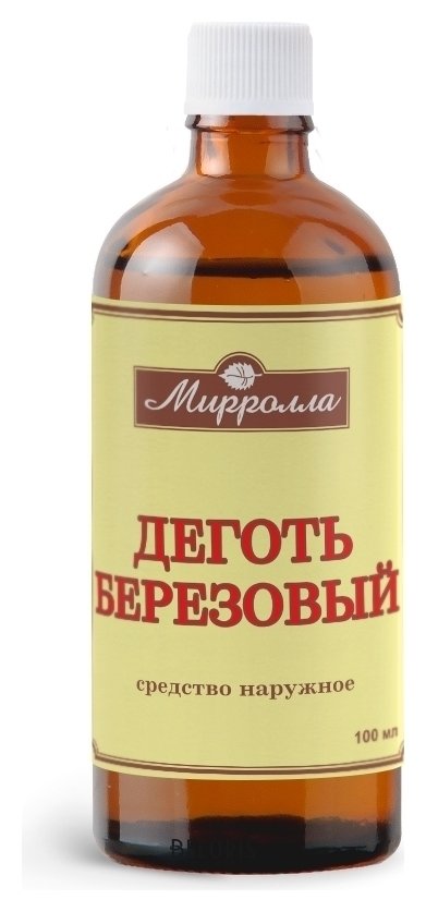 Гель Миролла 100мл. Деготь березовый