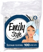 Ватные палочки Emily Style 100шт. Пакет 6515 (52)