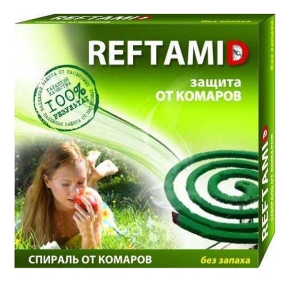 Спирали от комаров Рефтамид Атака 10шт. (60)
