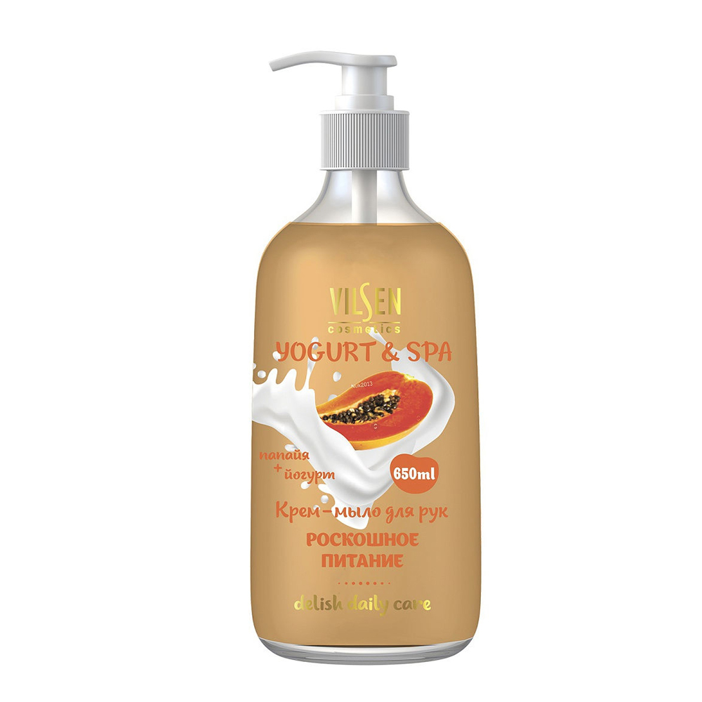 Мыло жидк. Yogurt & SPA 650мл. Роскошное питание