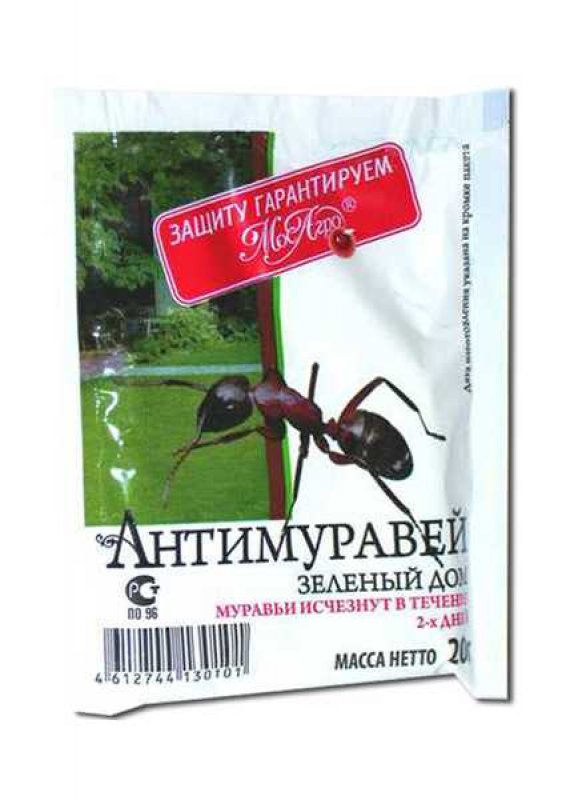 Инсектицид от муравьев Анти-муравей 20гр  ДУСТ пакет