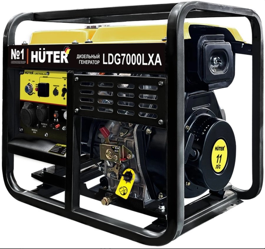 Генератор дизельный Huter LDG 7000LXА