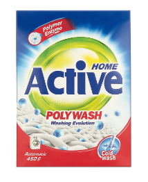 Стир.порошок Active авт. 450г. Poly wash (24)