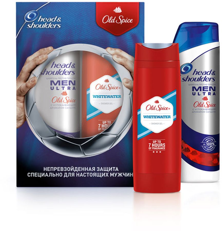 ПН/МУЖ. HEAD&SHOULDERS (Шамп 400мл.Old Spice+Гель д/д 250мл.WhiteWater)