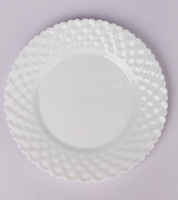 Тарелка опал 19,5см десерт. PO-195P WHITE (уп.6)