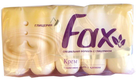Мыло Факс 5шт.*70г. Крем