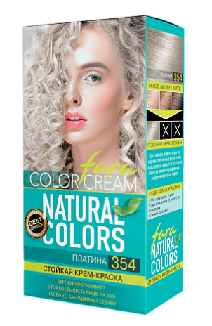 Краска д/волос ФАРА Natural Colors 354 Платина (6/15)
